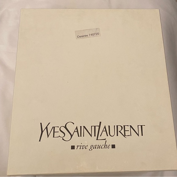 Brand New w/ Box YSL Gold Platform Luxury Designer Heels | Yves Saint Laurent - Picture 5 of 6